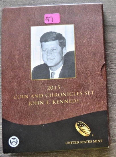 2015 Kennedy Coin and Chronicles Set