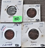 4 Canada Coins