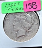 1922-S Peace Dollar