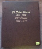 Dansco Silver 3 Cent/20 Cent Piece Coin Book