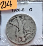 1920-S Walking Liberty Half