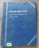 Lincoln Cent Book