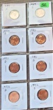 (8) Uncirulated Lincoln Memorial Cents