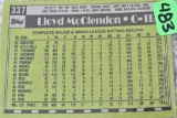 1990 Topps #337 - Lloyd McClendon