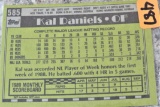 1990 Topps #585 - Kal Daniels