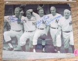 Mantle/Berra/Ford/ Dimaggio Signed Photo