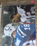 Manning/Brady Signed Photo