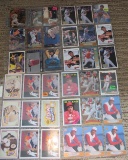 4 Sheets - 36 Baseball Cards