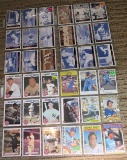 4 Sheets - 36 Baseball Cards