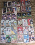 4 Sheets - 36 Baseball Cards