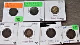 (7) Indian Head Cents