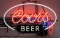 Coors Beer Neon Sign