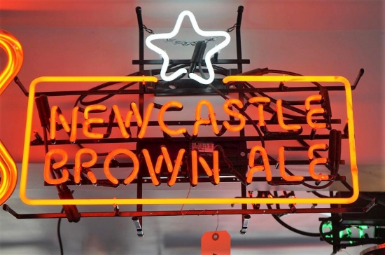 New Castle Brown Ale Neon Sign