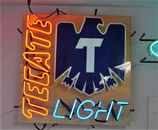 Tecate Light Neon Sign