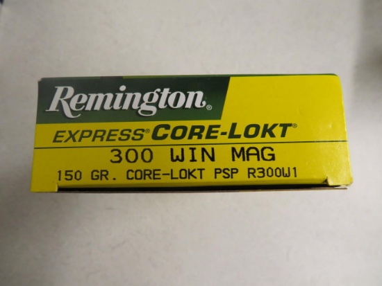 20 rounds Remeingotn 300 WIN MAG