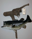 Large Mouth Bass Wall Mount