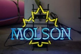 Molson Neon Sign