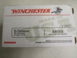 150 Round Pack Winchester 5.56 mm