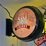 Sam Adam's Plastic Round Light