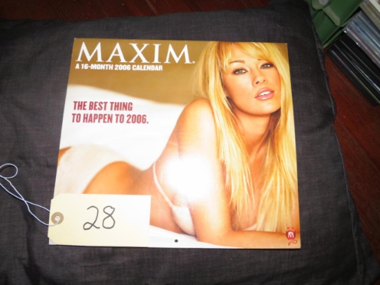 MAXIM 2006 CALENDAR (16 MONTHS)