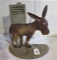tin mule ashtray holder