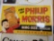 Phillip Morris advertising metal sign