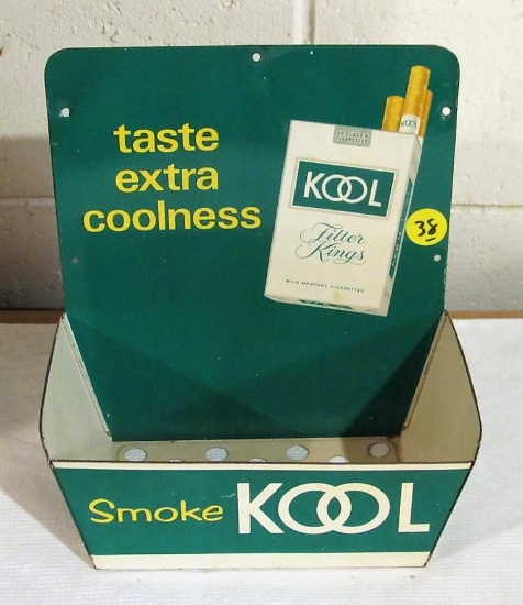 Kool advertising metal display