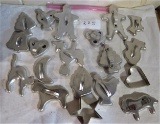 vintage metal cookie cutters