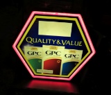 GPC light up advertising sign