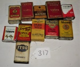 vintage advertising tins