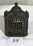 Cast iron bank