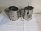 vintage flour sifter