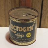 Lactogen dry milk tin