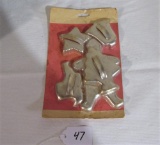 vintage metal cookie cutters