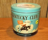 Kentucky Club tobacco tin