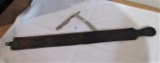 straight edge razer W sharpening strap