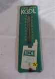 Kool advertising metal thermometer