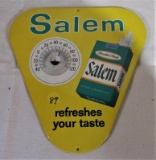 Salem advertising metal thermometer