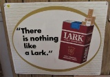 Lark advertising metal sign