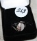 Silver Ring Inlay Mother of Pearl Southwest