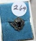 Sterling 925 Ring Blue Jewel