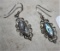 Sterling Southwest Earrings Signed RB