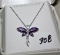 Sterling Silver Dragon Fly Necklace Pendant