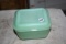 Fire King Jadeite Covered Dish