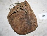Early Leather Marble Bag