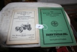 Hayes Repair Catalog and M-H Tractor 32-A