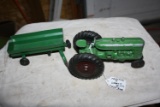 Toy Tractor and Wagon