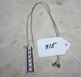 Sterling 925 Necklace and Bauble