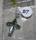 Sterling 925 Necklace and Cross
