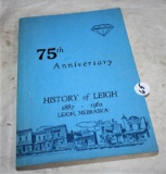 75th Anniversary 1887-1962 Leigh Book